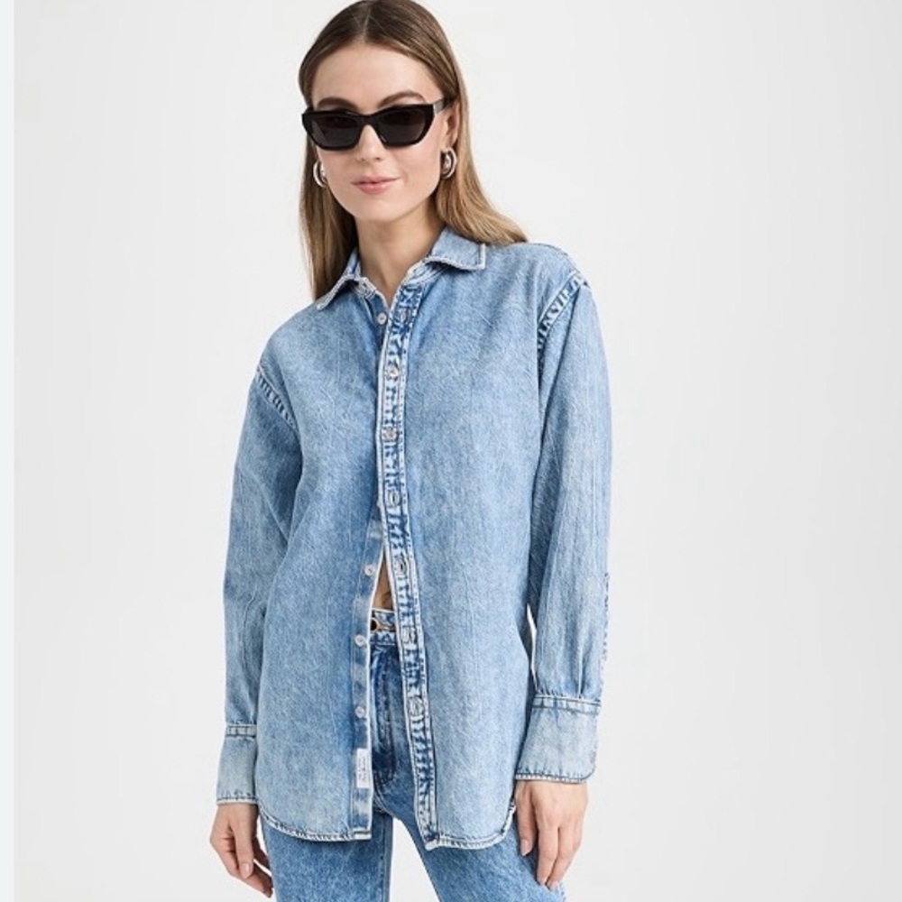 NWT Rag & Bone Featherweight Diana Shirt